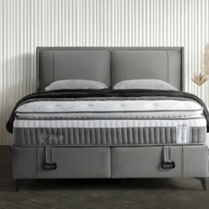 Aloe Premium Storage Bed Set with Headboard & Mattress
