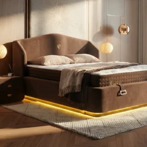 Pandora Storage Bed Set with Headboard & Mattress